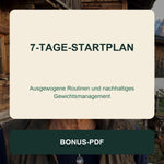 7-Tage-Startplan für ausgewogene Routinen