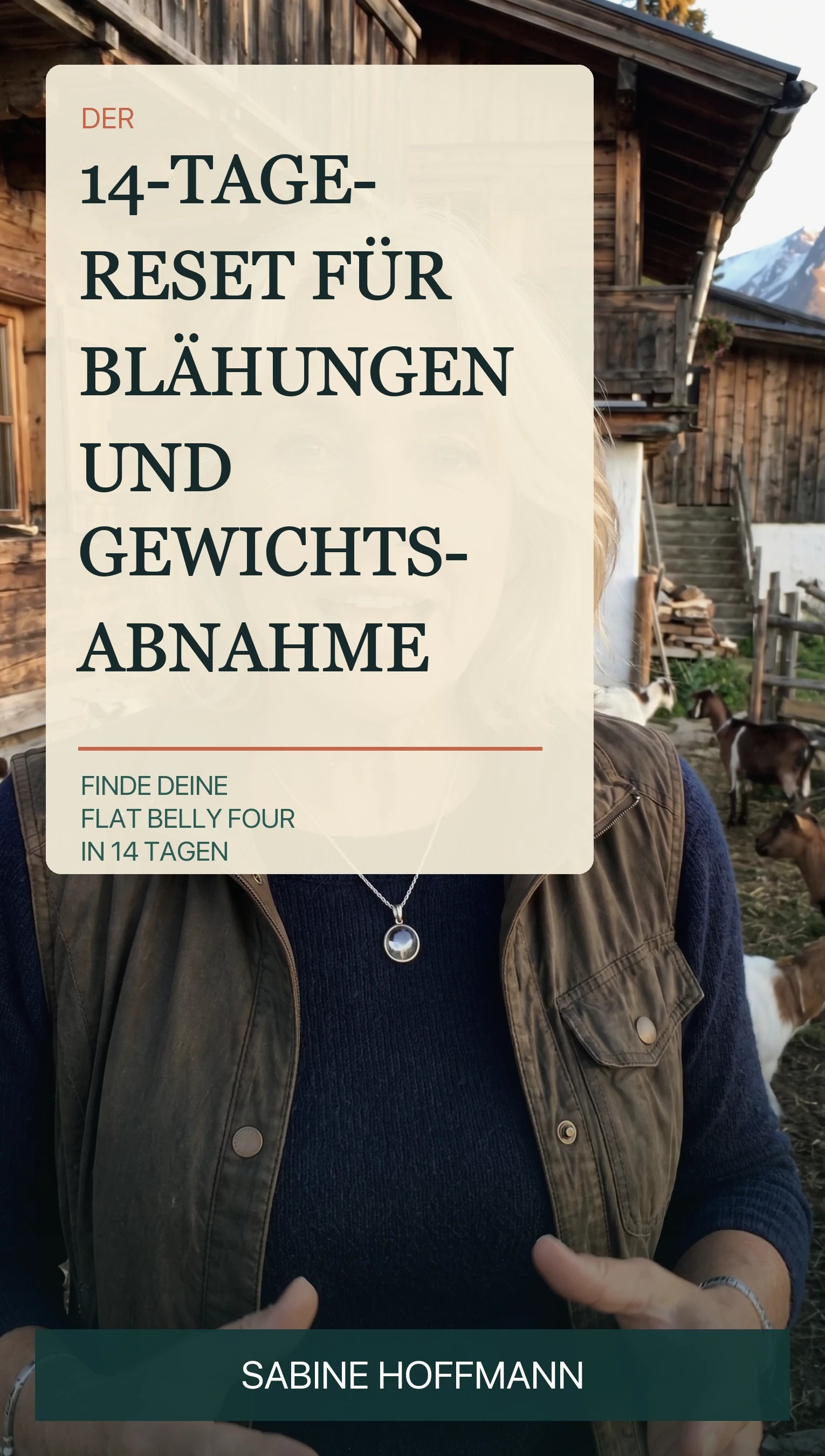 Cover von Der 14-Tage-Reset für Blähungen und Gewichtsabnahme mit Sabine Hoffmann